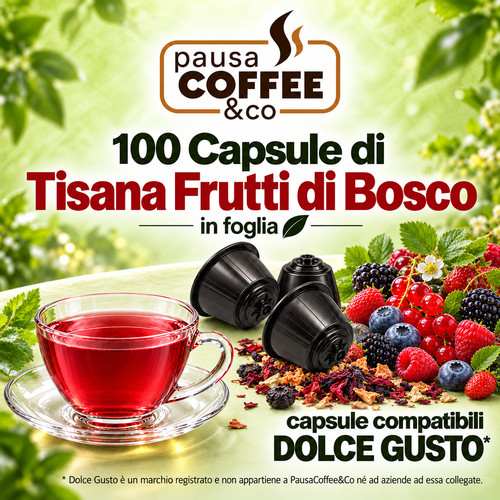 100 capsule cialde tisana - cialde,