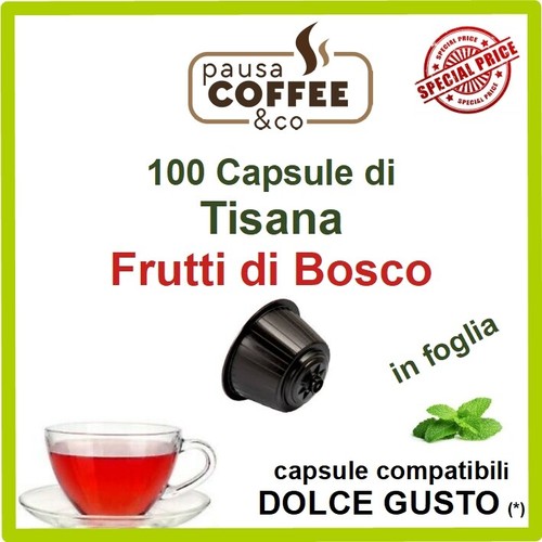 100 capsule cialde tisana - 100,