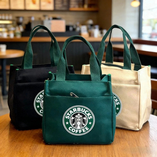 Nuova borsa starbucks - in, tela